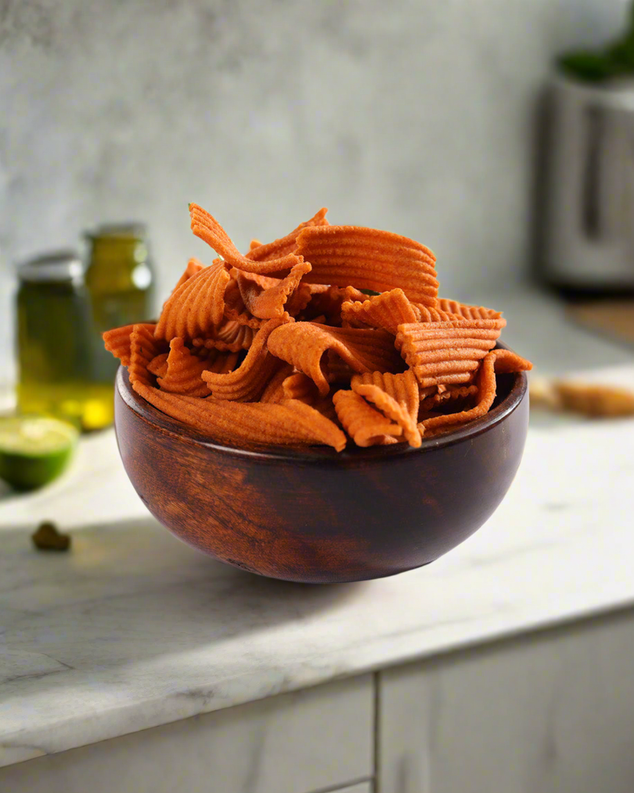 Pakkavada (Ribbon Murukku) - Traditional South Indian Snack