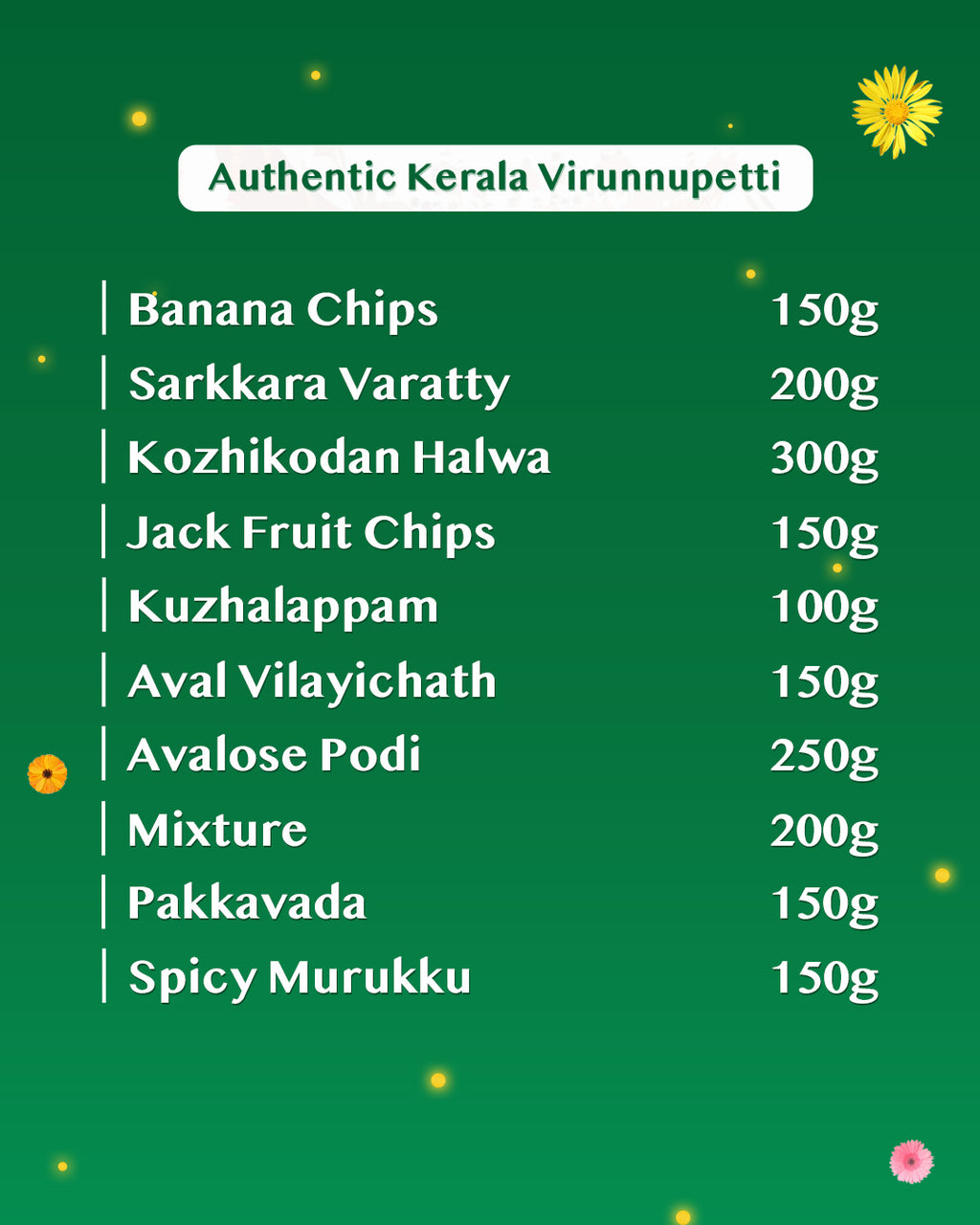 Virunnupetti – Kerala’s Traditional Snacks Gift Hamper (വിരുന്നുപെട്ടി)