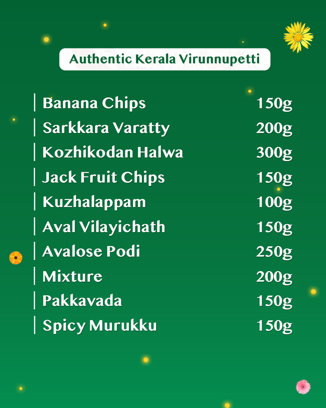 Virunnupetti – Kerala’s Traditional Snacks Gift Hamper (വിരുന്നുപെട്ടി)